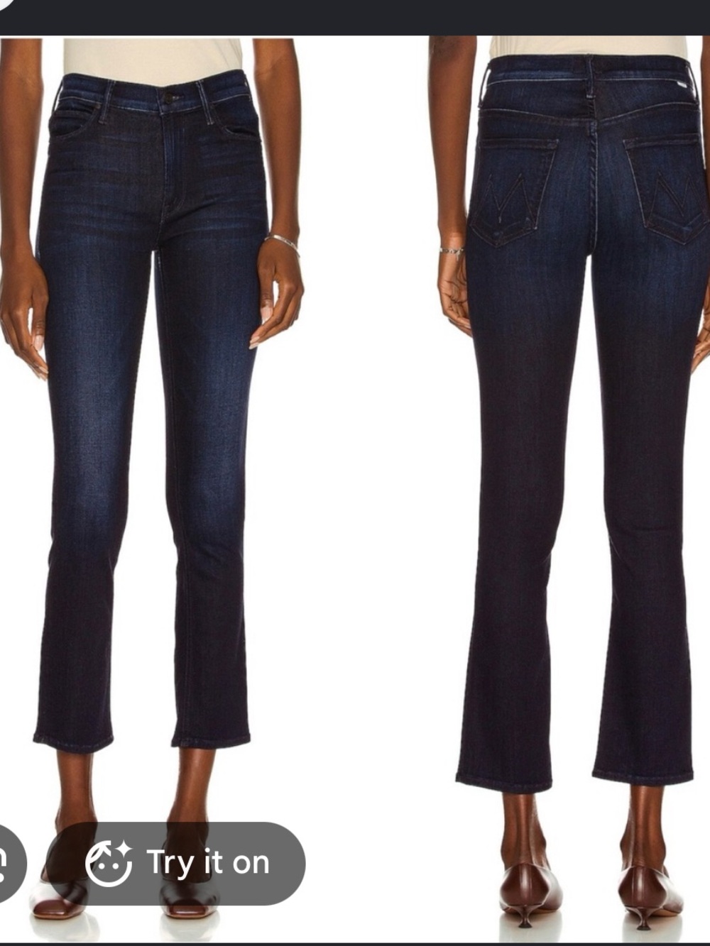 Mother The Mid Rise Dazzler Ankle Jeans In Now Or Never